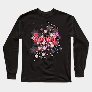 Flowers Spring Long Sleeve T-Shirt